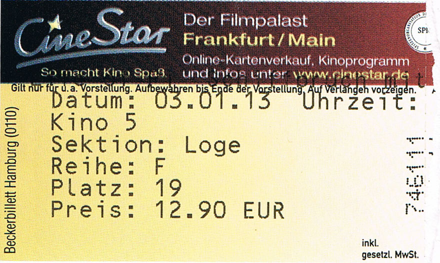 Life of Pi – Schiffbruch mit Tiger (Kino)