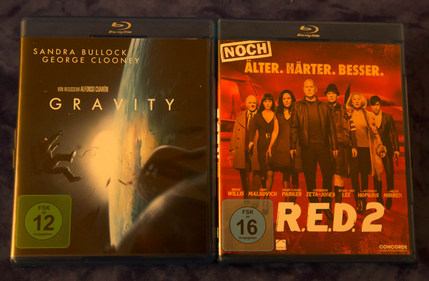 Blu-Ray, Februar 2014, Gravity, R.E.D.2